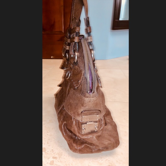 Brown Leather Juicy Couture Purse - Picture 3 of 5
